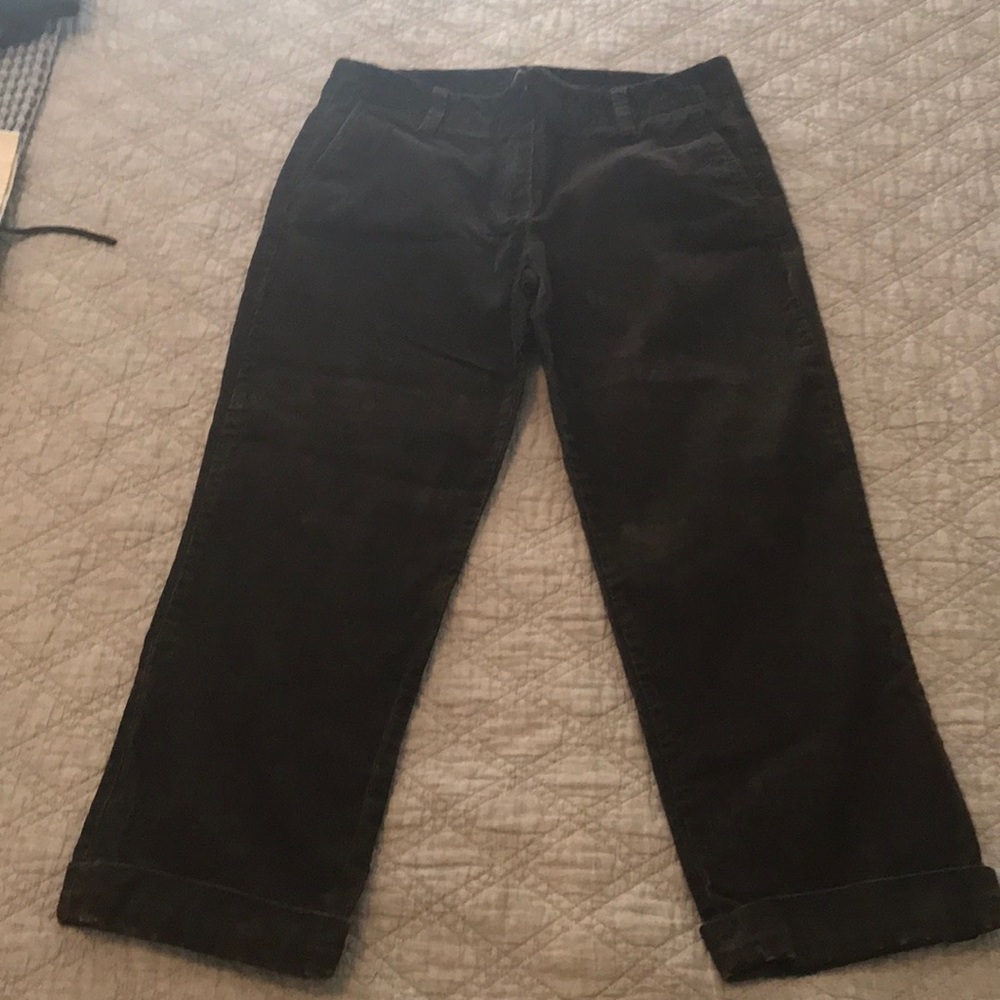 J. Crew women’s City Fit corduroy cuffed pants